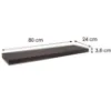 Obrazek Półka FS 80/24 wenge 65114 795x235