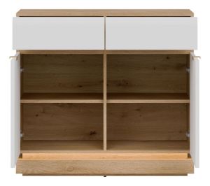 Obrazek Komoda Milton ML02 dąb cremona torro/biały