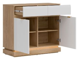 Obrazek Komoda Milton ML02 dąb cremona torro/biały
