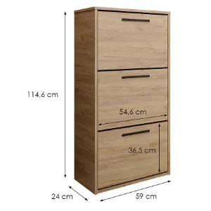 Obrazek Szafka na buty Asper Wisząca Fr. Craft/Craft
