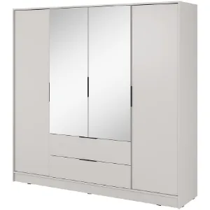 Szafa Kelly 4D z lustrem cashmere