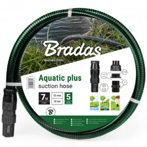 Zestaw ssawno-tłoczny Aquatic Plus 4 m czarny