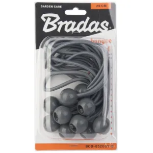 Obrazek Zestaw gum z kulką BUNGEE CORD BALL 10szt. x 20cm