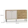 Obrazek Komoda FREEDOM 01 dąb artisan /kaszmir