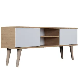 Szafka RTV 120 Toronto Artisan/Biały