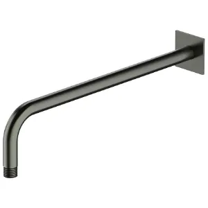 Ramię prysznicowe ścienne 40 cm antracyt