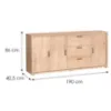 Obrazek Komoda Grande G3 190 Dąb Cremona