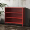 Obrazek Regał Metalowy Niski Luca Modern Red