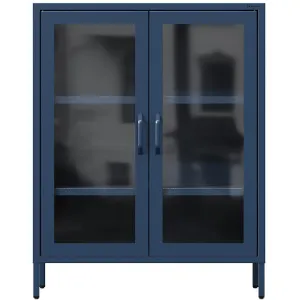 Obrazek Witryna Metalowa Gina Modern Dark Blue