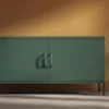 Obrazek Szafka RTV Metalowa Rosa Modern Bottle Green