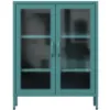 Obrazek Witryna Metalowa Gina Modern Sea Green