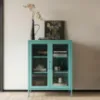 Obrazek Witryna Metalowa Gina Modern Sea Green
