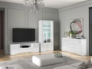 Obrazek Komoda Glamour 09 Biały Połysk