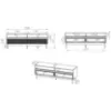 Obrazek Szafka RTV Dunea 07 Cashmere