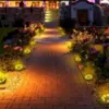 Obrazek Lampa najazdowa solarna Sagita Dyski x4 46833