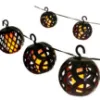 Obrazek Girlanda Solarna EKO1459 Black