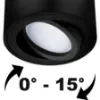 Obrazek Lampa Amat 84mm Black O K1