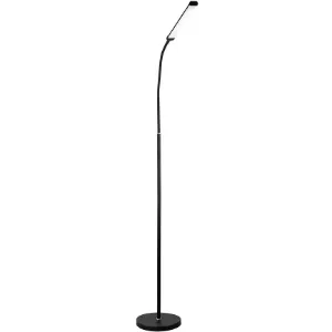 Obrazek Lampa podłogowa LED LONGA 9W Black LP1