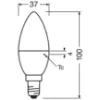 Obrazek Żarówka LED Osram E14 B35 4,9W 4000k 2szt