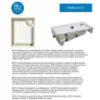 Obrazek Brodzik półokrągły 80x80x12 R55 Espera Plus AQM4633