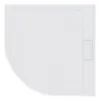 Obrazek Brodzik Ultraslim półokrągły Axim 80x80x4.5+syfon