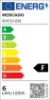 Obrazek Żarówka LED EM 6W P45 E14 6500K