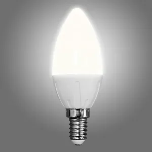 Obrazek Żarówka LED EM 6W C35 E14 4200K