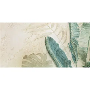 Obrazek Dekor 3 Alabaster Shine Leaves A 59,8/119,8
