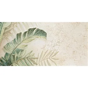 Obrazek Dekor 3 Alabaster Shine Leaves B 59,8/119,8