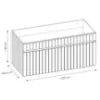 Obrazek Szafka Iconic Rose 100