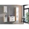 Obrazek Słupek Songa 30cm 2D dąb/biały