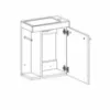 Obrazek Zestaw wc Mari 40cm 1D biały
