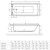 Obrazek Wanna Aquaria 160/70 (WAEX.AQU16WH)