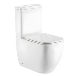 Obrazek Kompakt Enzo Rimless z deską wolnoopadającą spłukiwanie wirowe