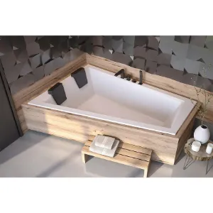 Obrazek Wanna Intima Duo Slim 180/125 L ze stelażem