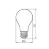 Obrazek Żarówka LED EM 10W A60 E27 6500K