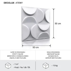 Obrazek Panel Dekoracyjny 3D Ateny