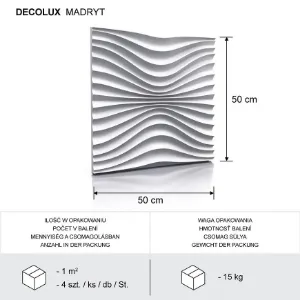 Obrazek Panel Dekoracyjny 3D Madryt