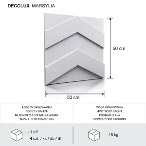 Obrazek Panel Dekoracyjny 3D Marsylia