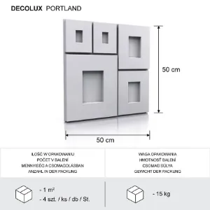 Obrazek Panel Dekoracyjny 3D Portland