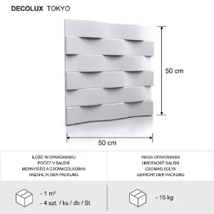 Obrazek Panel Dekoracyjny 3D Tokyo