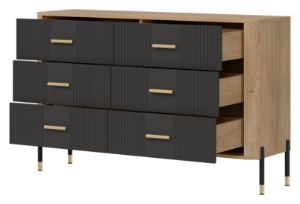 Obrazek Komoda z szufladami Dante DT04 antracyt