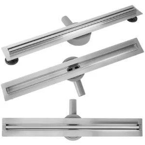 Odwodnienie liniowe Neox Slim Pro 600 stal szczotkowana