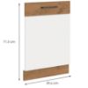 Obrazek Front Zmywarki Vigo biały HG 713x596