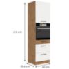 Obrazek Szafka kuchenna Vigo biały HG 60dps-210 3s 1f