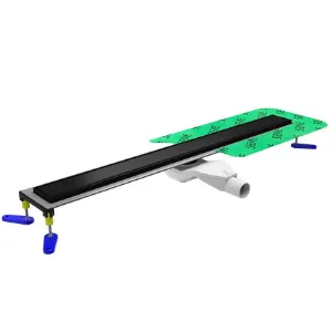 Odwodnienie liniowe Sieme Torsion Odwr 1000 czarny mat