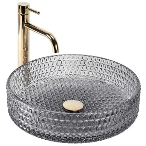 Umywalka nablatowa Cristal 39 Grey Rea-U8880