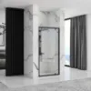 Obrazek Drzwi prysznicowe Rapid Swing 70x195 black Rea K6407