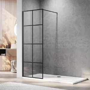 Obrazek Ścianka Walk-In Metro 50x195 black