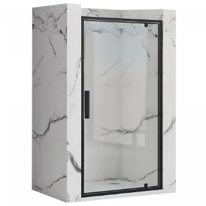 Obrazek Drzwi prysznicowe Rapid Swing 80x195 black Rea K6408